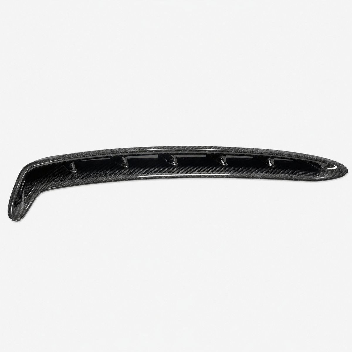 Dry Carbon Fiber Side Fender Air Vent Trim for Ford Mustang Shelby GT350