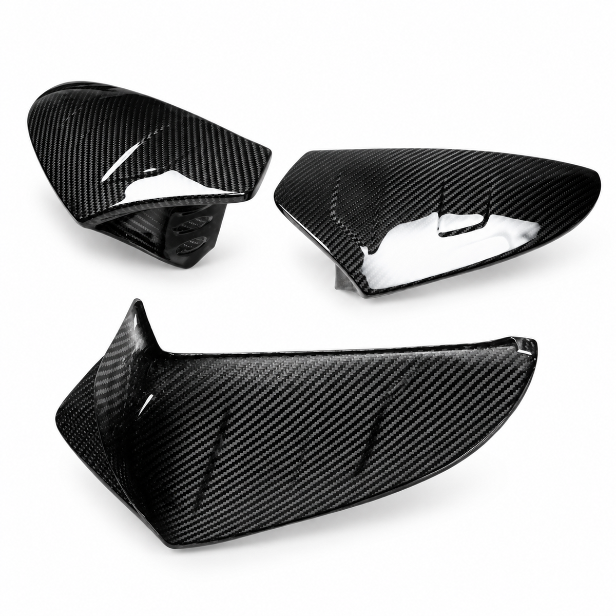 TR Style Full Carbon Fiber Mirror Covers for Lexus IS ES RC LS LC UX
