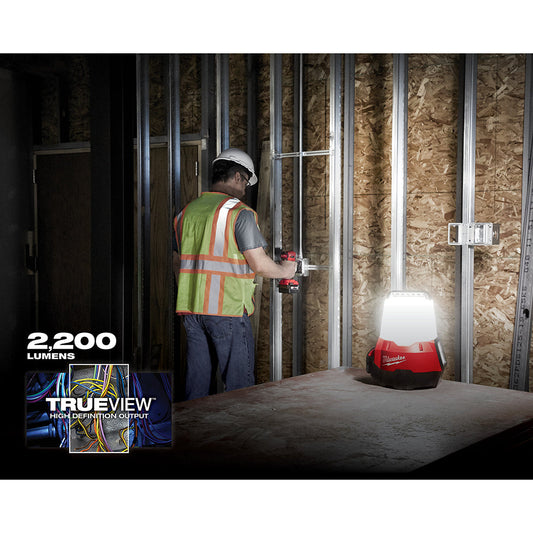 Milwaukee 2144-20 M18™ RADIUS™ Compact Site Light with Flood Mode