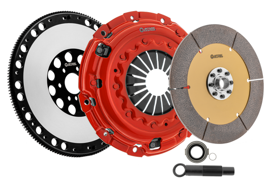 Action Clutch 01-06 BMW M3 3.2L (S54) RWD Ironman Unsprung Clutch Kit w/Lightened Flywheel ACR-3553-FW