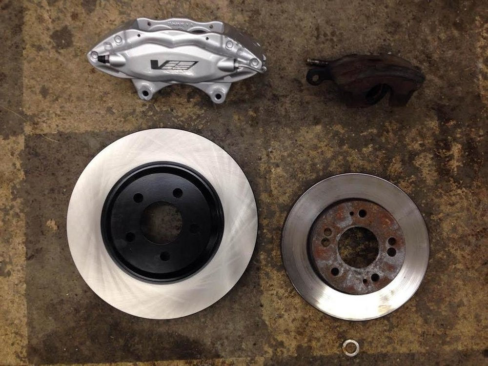1G/2G DSM CTS-V Big Brake Kit Adaptor