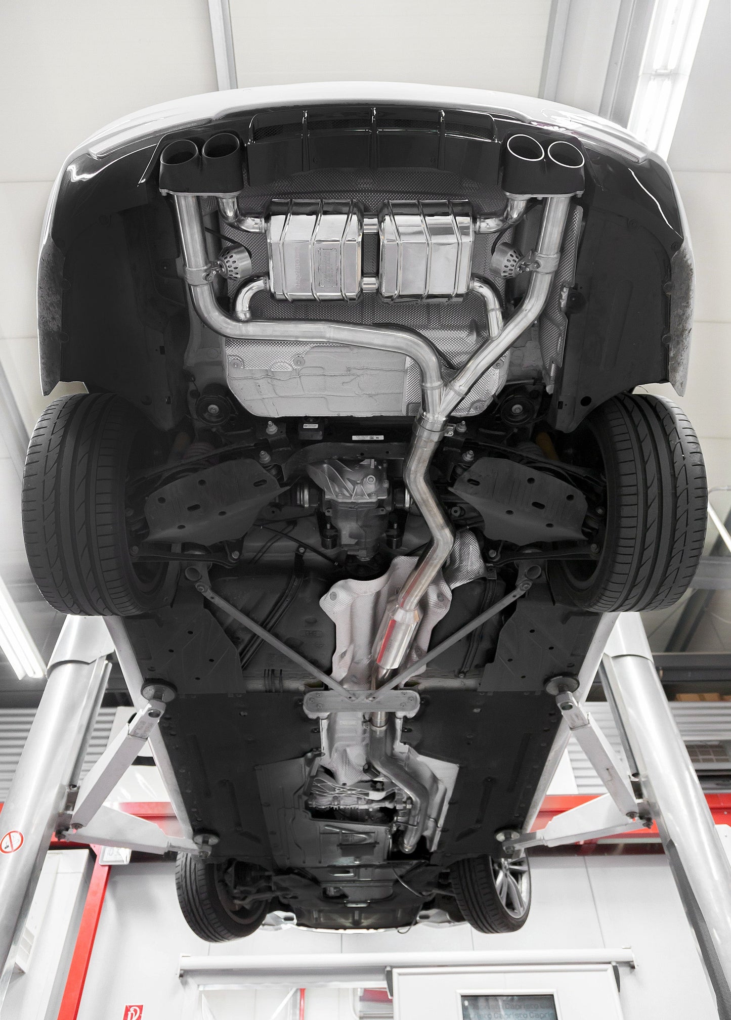 BMW 428i - Valved Exhaust, MidSilencer + Skirt Diffuser (CES3)