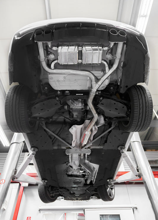 BMW 428i - Valved Exhaust, MidSilencer + Skirt Diffuser (CES3)