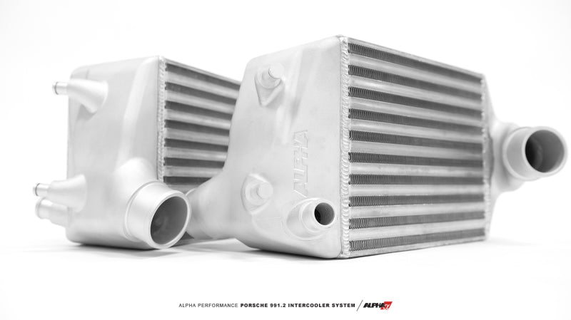 AMS Performance Porsche 997.2TT Alpha Intercooler System (For Stock Framed Turbos) ALP.09.09.0002-2