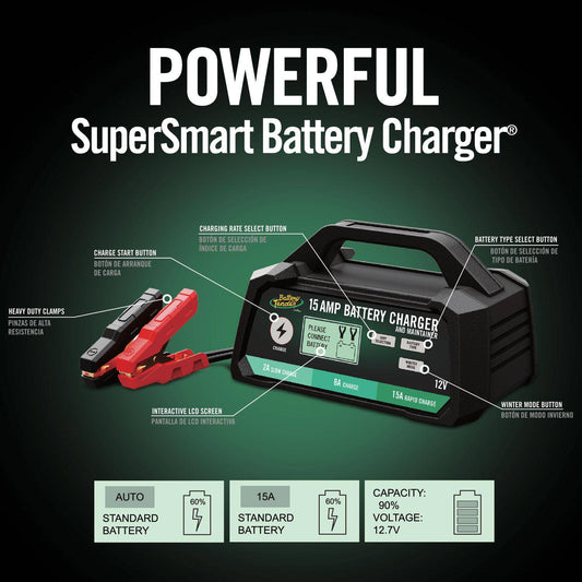 15/8/2 AMP Power Tender® Selectable 12V Battery Charger