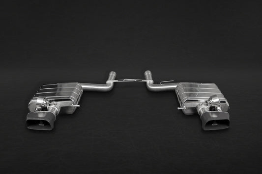 BMW 550i (F10) - ECE Valved Mufflers + Ceramic Tips (CES3)