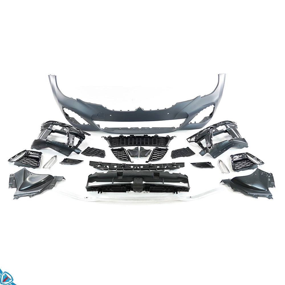 2019-2022 BMW Pre-LCI 3 Series (G20) M Sport (M340i) Style Front Bumper Conversion Kit