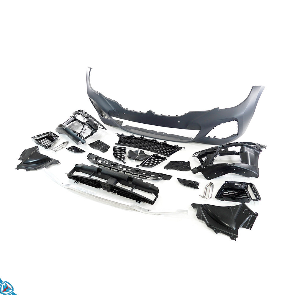 2019-2022 BMW Pre-LCI 3 Series (G20) M Sport (M340i) Style Front Bumper Conversion Kit