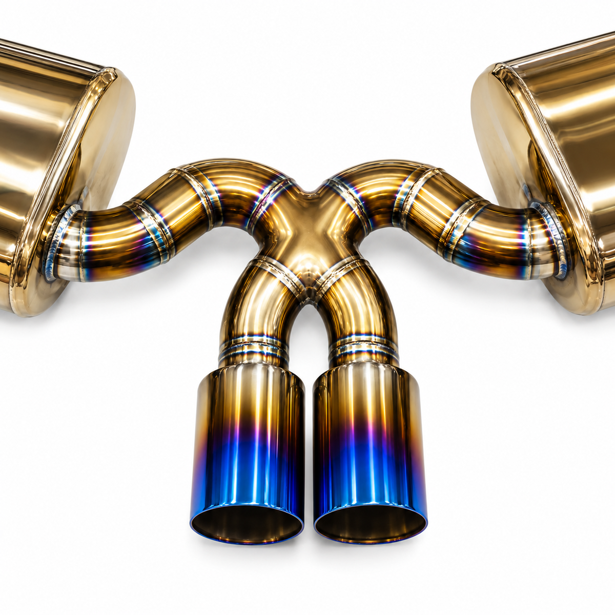 Titanium F1 Valved Catback Exhaust for Porsche Boxster Cayman 981