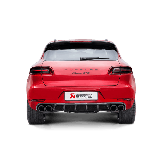 Akrapovic 2014 Porsche Macan Turbo (95B) Evolution Line Cat Back (Titanium) w/ Titanium Tips S-PO/TI/7H