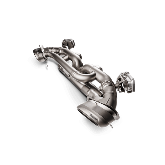 Akrapovic 2019+ Porsche 911 Carrera (992 w/Sport Exhaust) w/OPF/GPF Slip-On Line (Titanium) S-PO/TI/14