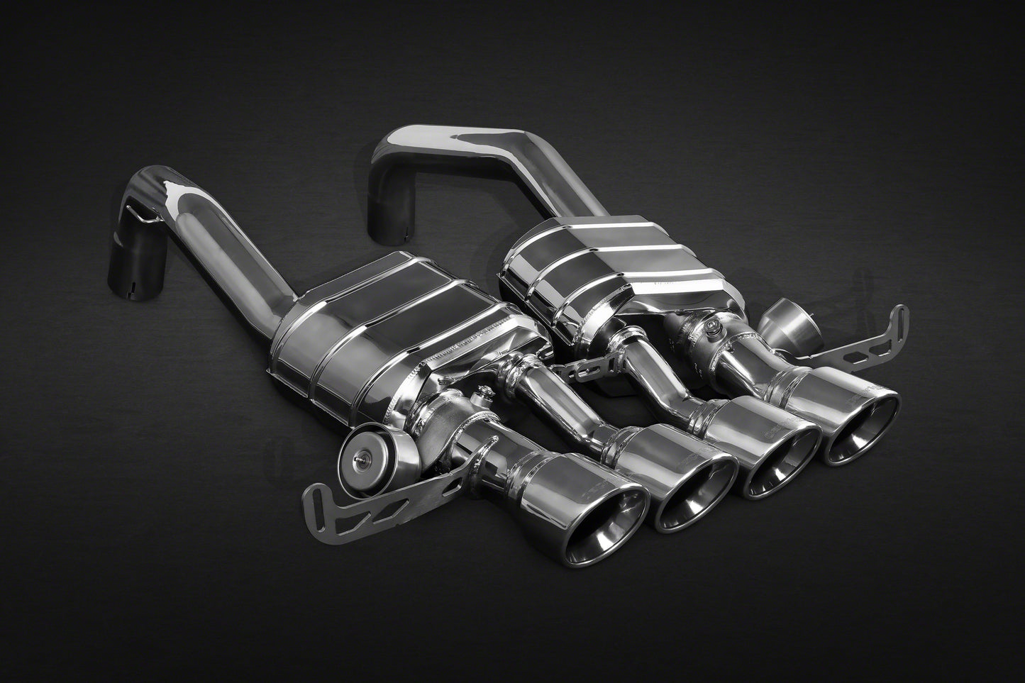 Chevrolet Corvette (C7) Stingray/Z06 - Valved Exhaust w Post Cat Spare Pipes (CES3)