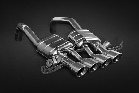 Chevrolet Corvette (C7) Stingray/Z06 - Valved Exhaust w Post Cat Spare Pipes (CES3)