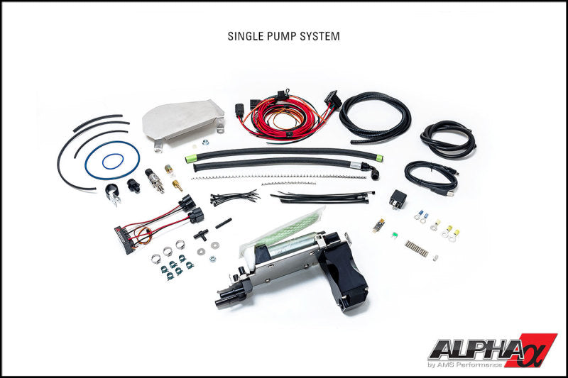 AMS Performance 2009+ Nissan GT-R R35 Omega Fuel System - Single Pump ALP.07.07.0010-1
