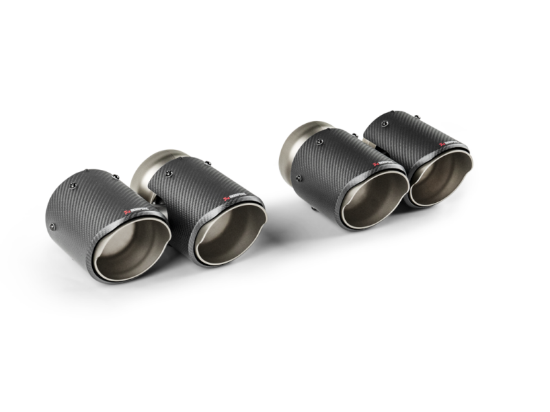 Akrapovic 2024+ BMW M5 (G90,G99) Round Carbon Fiber Tail Pipe Set TP-CT/78