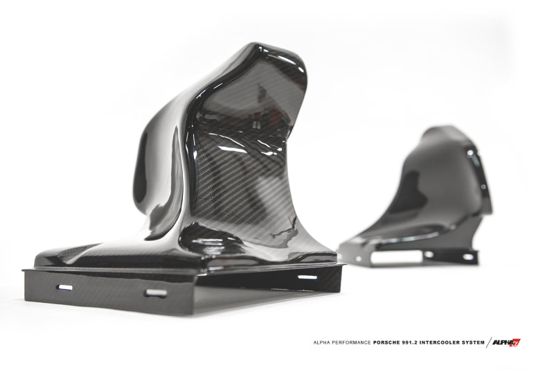 AMS Performance Porsche 997.2TT Alpha Intercooler System (For Stock Framed Turbos) ALP.09.09.0002-2