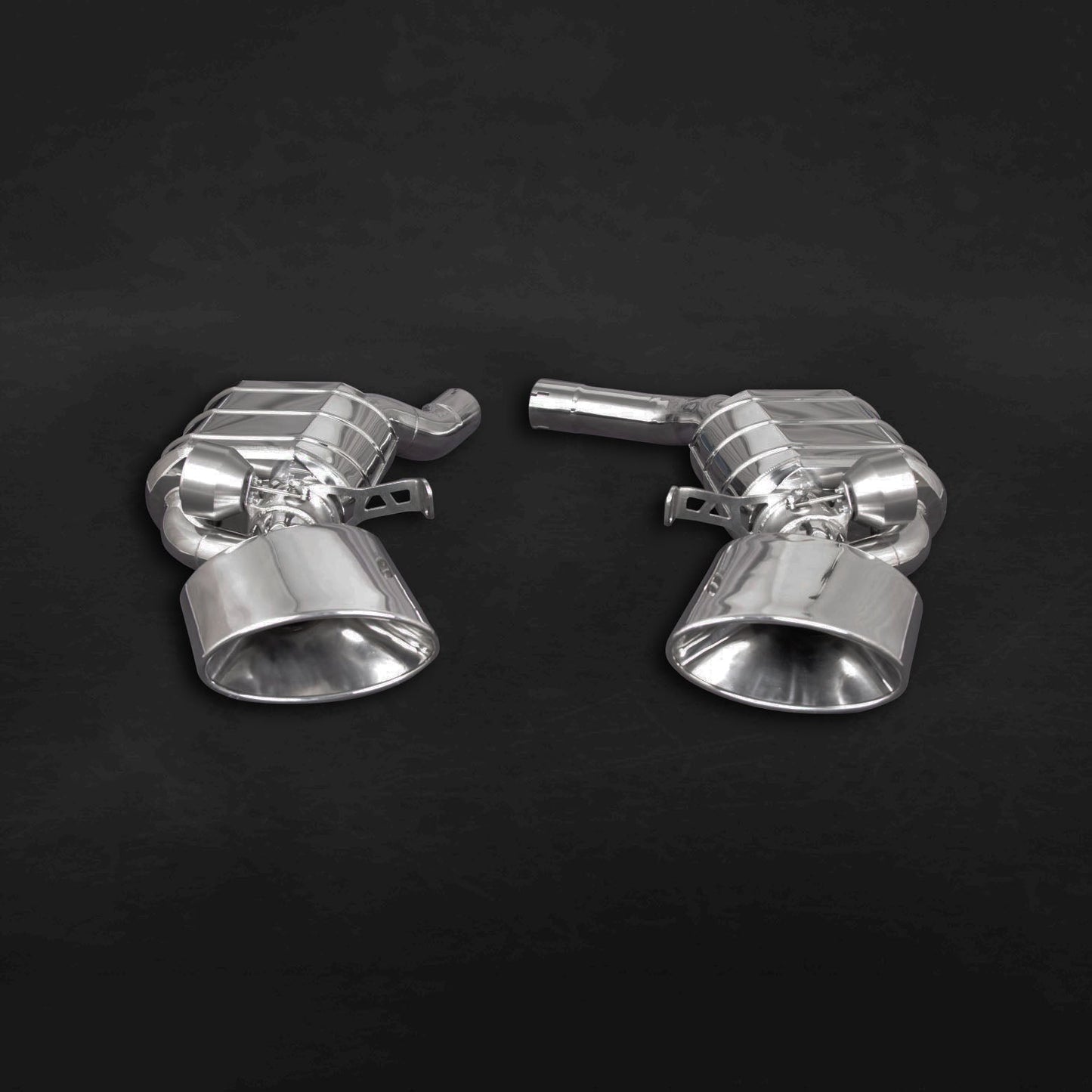 Audi RS6/7 (C8) - Valved Exhaust with RS-Style Oval Tips (OE Actuators)