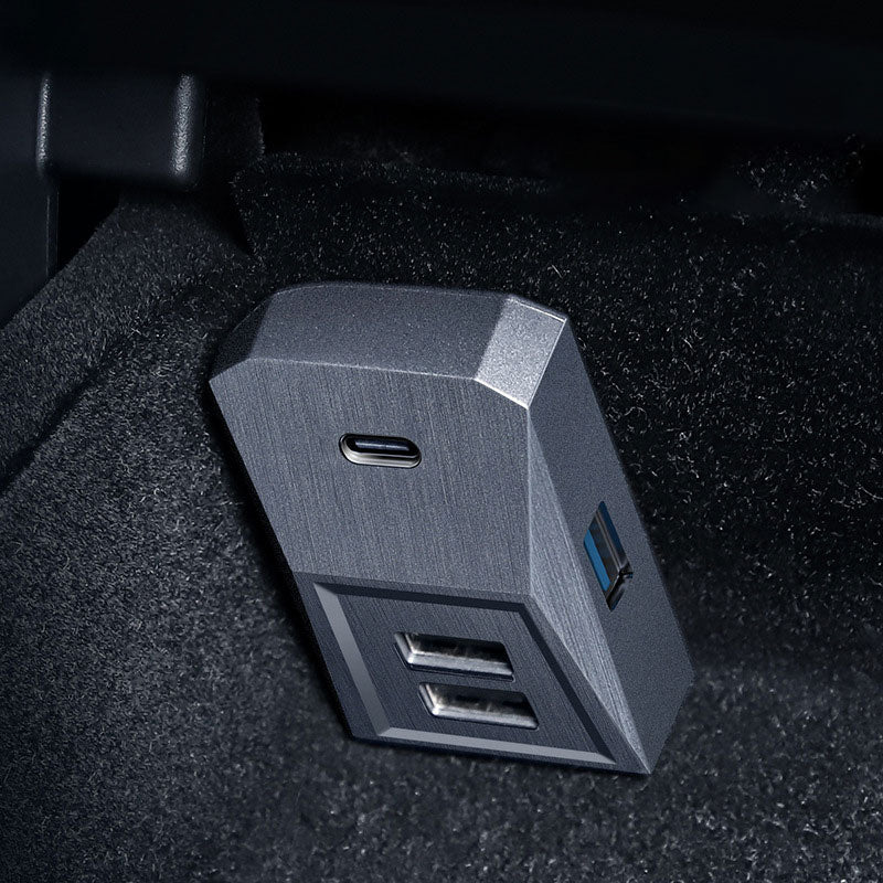 4-Port USB Hub for Model 3 / Model Y | Center Console