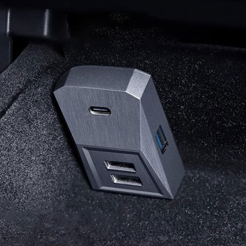 4-Port USB Hub for Model 3 / Model Y | Center Console