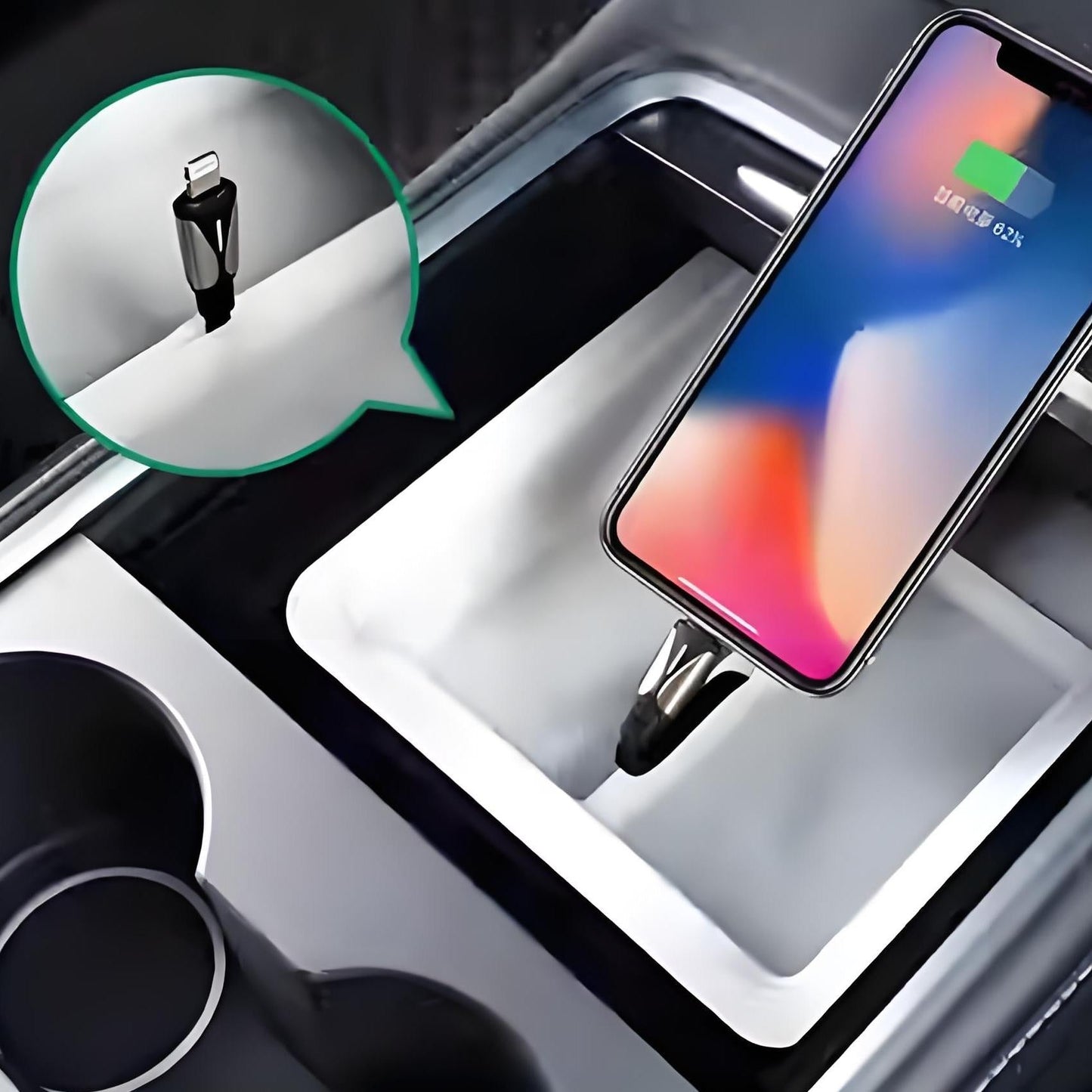 Central Storage Box for Tesla Model 3/Y