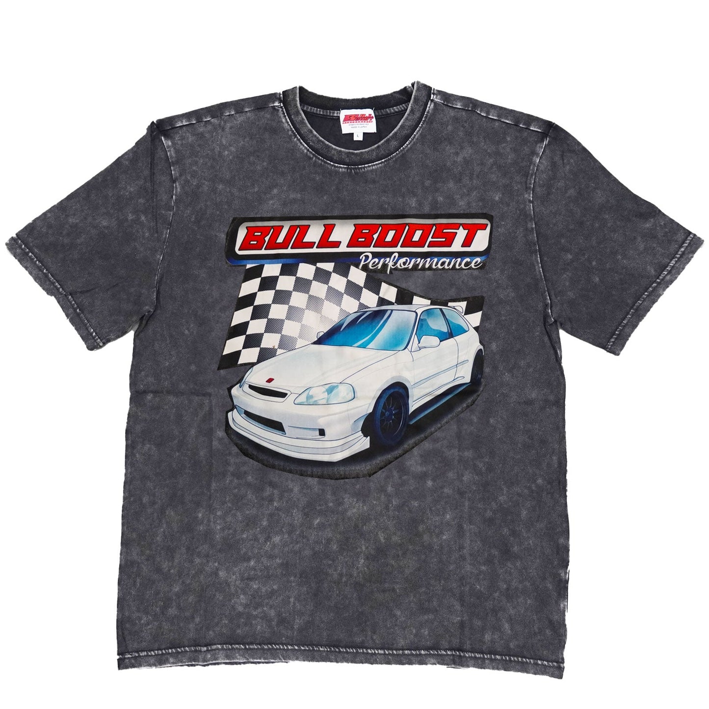 Bull Boost Performance Premium Automotive Cotton Crew Tee Shirts