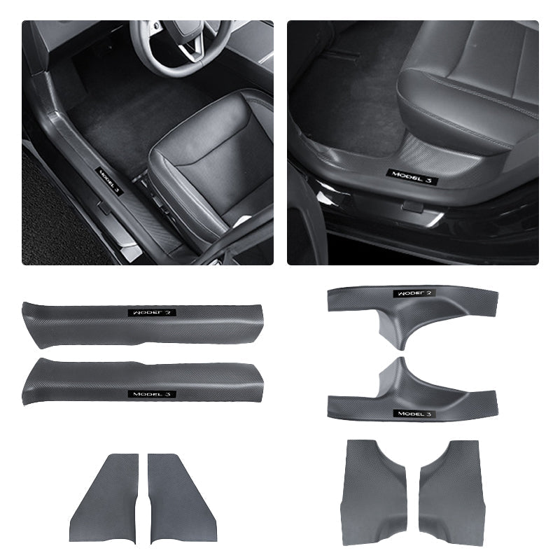 Complete Interior Door Protection for Model 3 Highland | TESERY