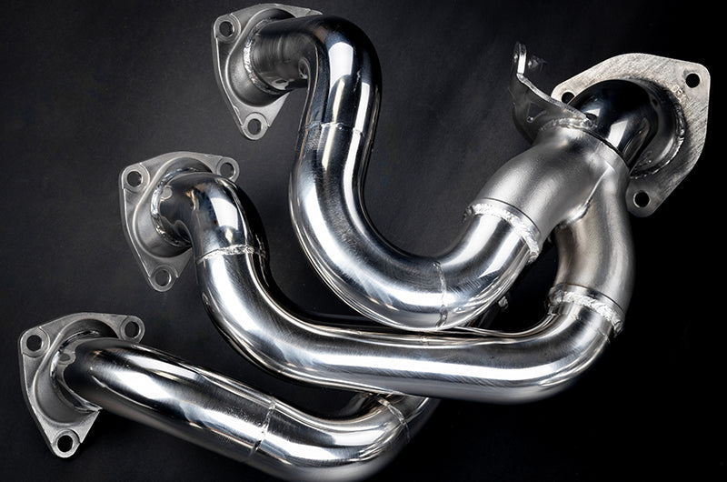 Porsche 718 GT4RS - SET: Valved Muffler, 100 Cell OPF Replacement, Performance Headers + Wicrom Tips