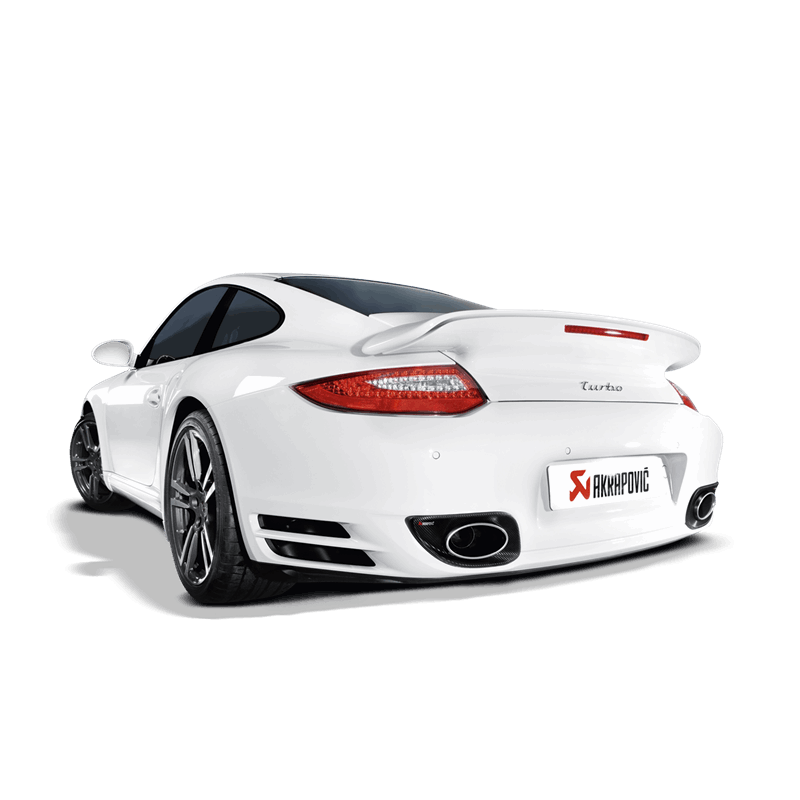 Akrapovic 10-13 Porsche 911 Turbo / Turbo S (997 FL) Slip-On Line (Titanium) w/ Titanium Tips S-PO997TFLH