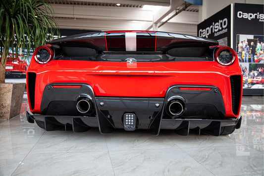 Ferrari 488 Pista - Carbon Fiber Rear Diffuser
