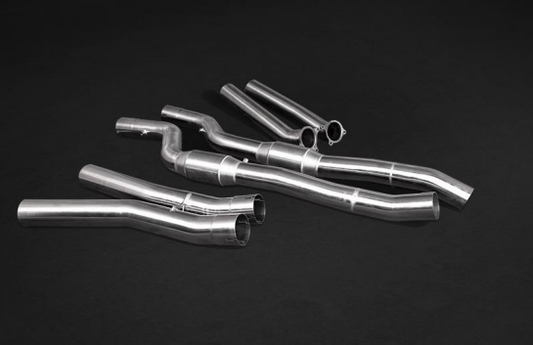 Rolls Royce Cullinan - Exhaust System, Mid-Silencer Spares, and Straight Mid Pipes (OE Actuators)