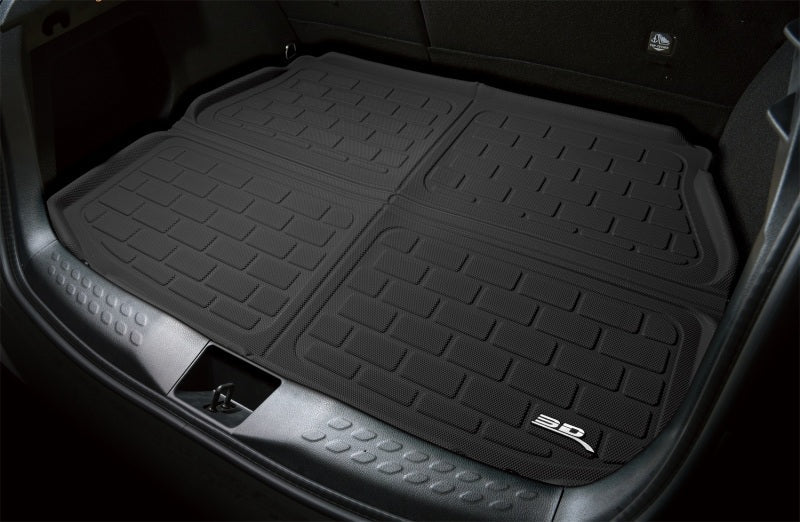 3D MAXpider 22-24 Tesla Model X 5 & 7-Seat Kagu Black Seatback Protector Q1TL0461309