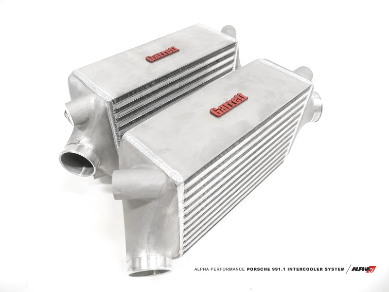 AMS Performance Porsche 997.1TT Alpha Intercooler System (For Stock Framed Turbos) ALP.09.09.0001-2