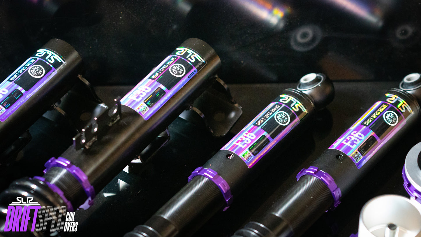 SLR Drift Spec Coilovers for BMW E36 Compact (316i, 318ti, 323ti)
