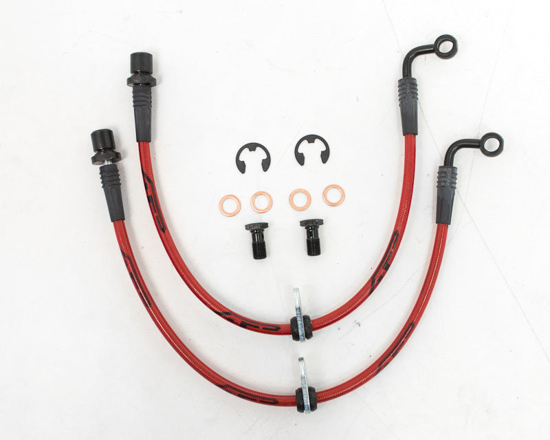 Agency Power AP 13+ Subaru BRZ / 13+ Scion FR-S Rear Steel Braided Brake Lines AP-FRS-410
