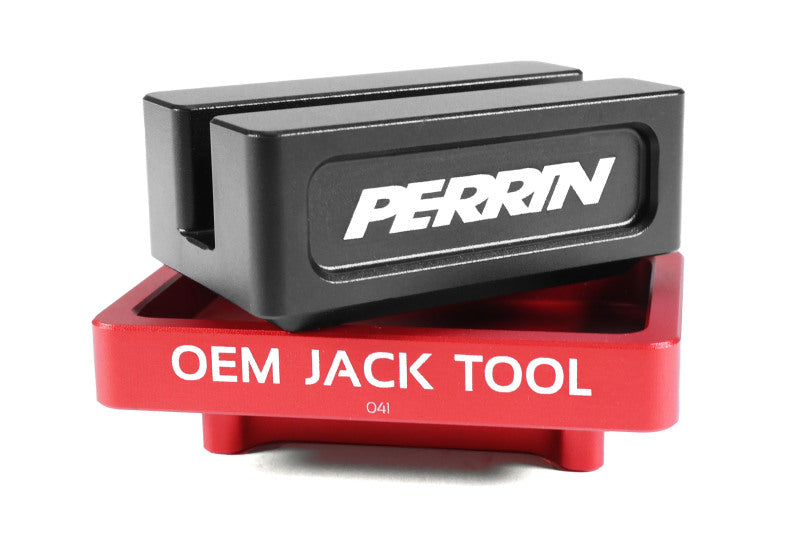 PERRIN [93-25 WRX/STI/Impreza/OBXT/LGT & 13-25 BRZ/GR86/Crosstrek] Jack Pad Set (5pc) - Black | PSP-BDY-040BK
