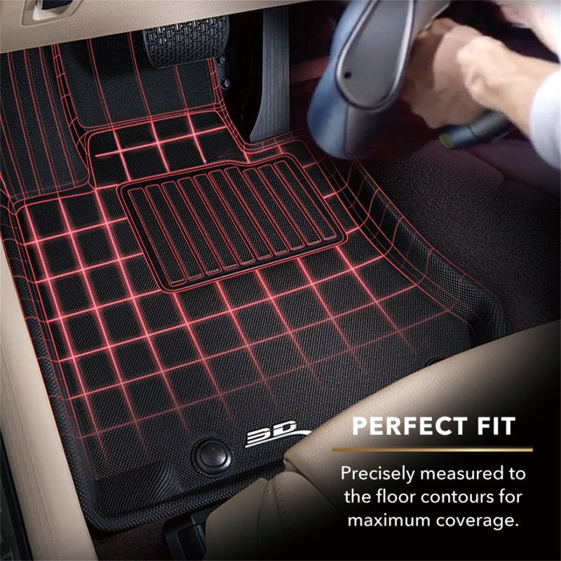 3D MAXpider 3D MAXipder 2023 Toyota GR86 / Subaru BRZ Kagu Black Floor Mat - Row 1 L1TY28311509