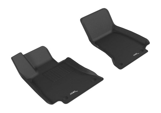 3D MAXpider 2017-2019 Mercedes-Benz E-Class Sedan W213 Kagu 1st Row Floormat - Black L1MB08811509