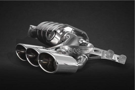 Mercedes AMG G550/G500 (W463A) - ECE Valved Triple Mufflers (CES3)