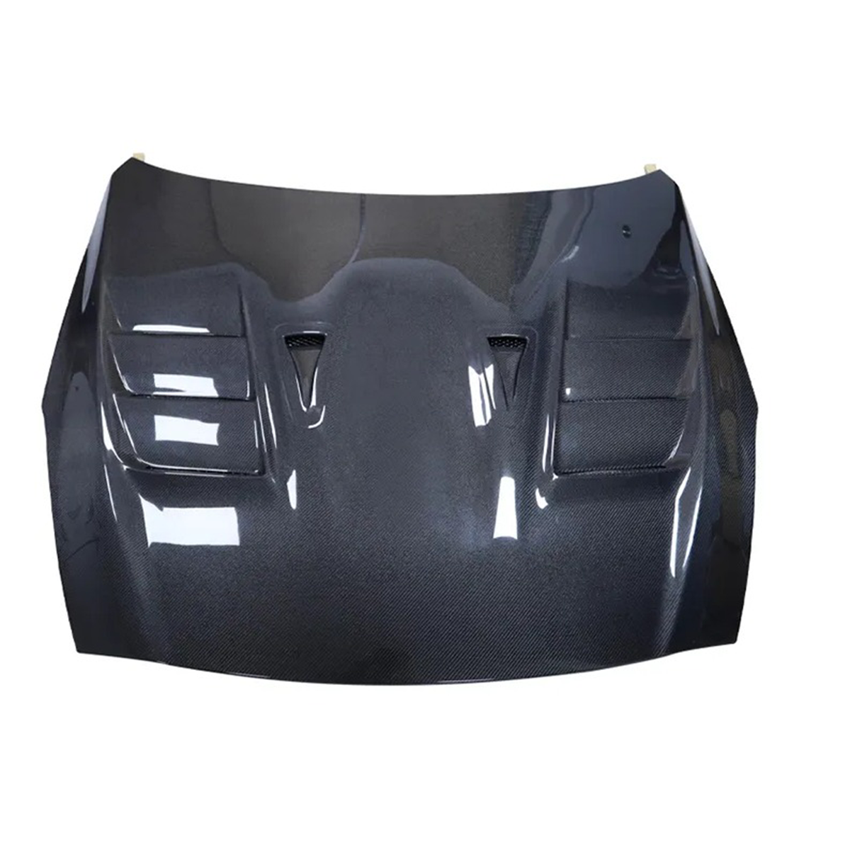 Carbon Fiber T Style Vented Front Engine Hood for Nissan GT R R35