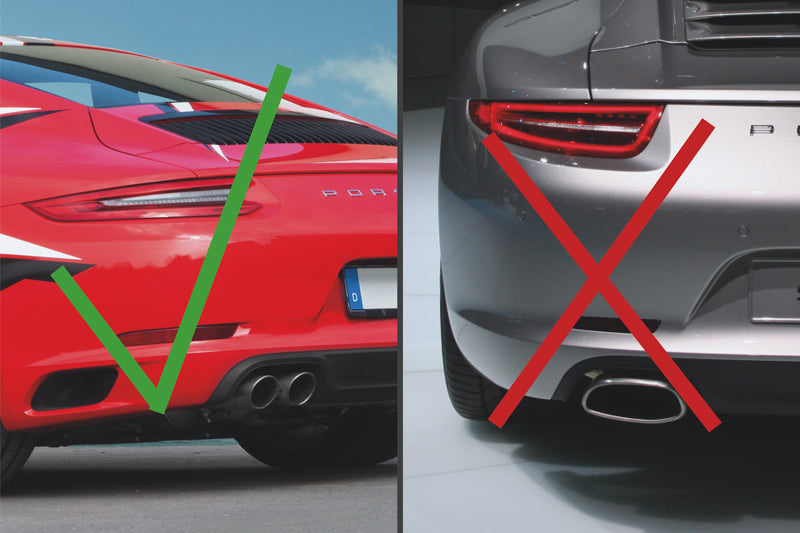 Porsche 991.1 Carrera/GTS - Valved Exhaust (for PSE)