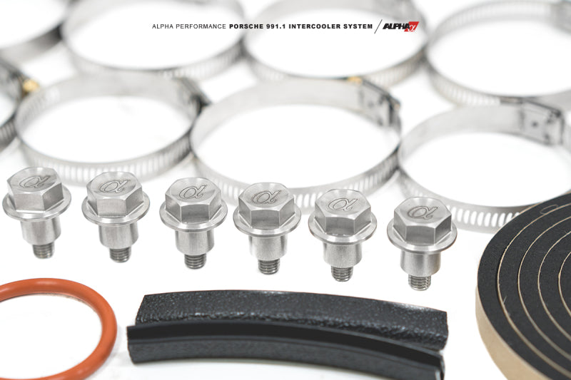 AMS Performance Porsche 997.1TT Alpha Intercooler System (For Stock Framed Turbos) ALP.09.09.0001-2