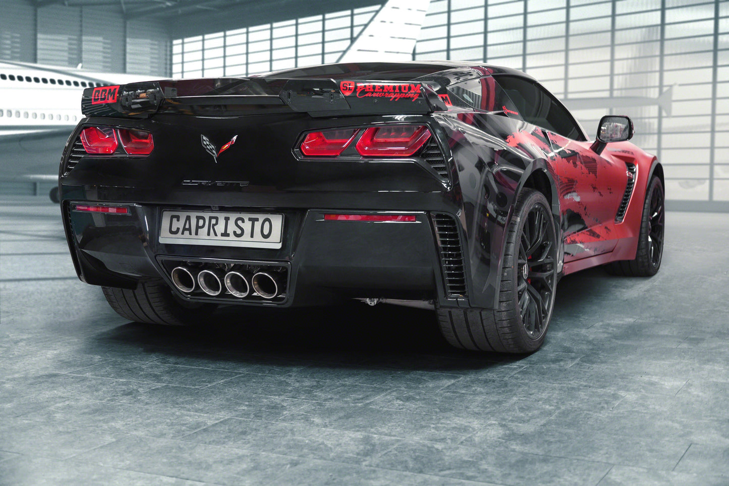 Chevrolet Corvette (C7) Stingray/Z06 - Post Cat Spare Pipes (for Capristo)