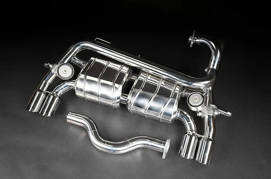 Ferrari 328 GTB/S (USA Catted) - X Pipe Valved Exhaust + High Flow Cats (CES3)