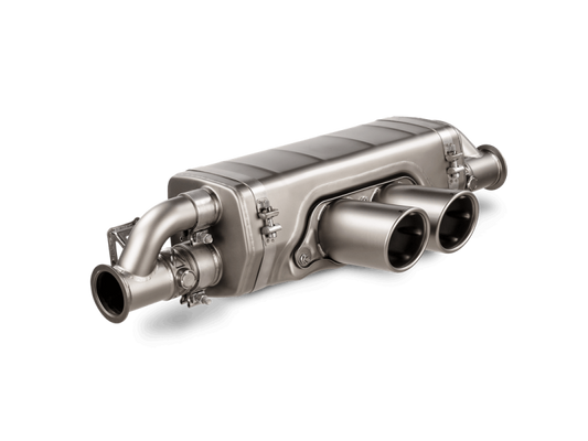 Akrapovic 21-22 Porsche 911 GT3 (992) Slip-On Race Line (Titanium) w/Titanium Tips S-PO/TI/23