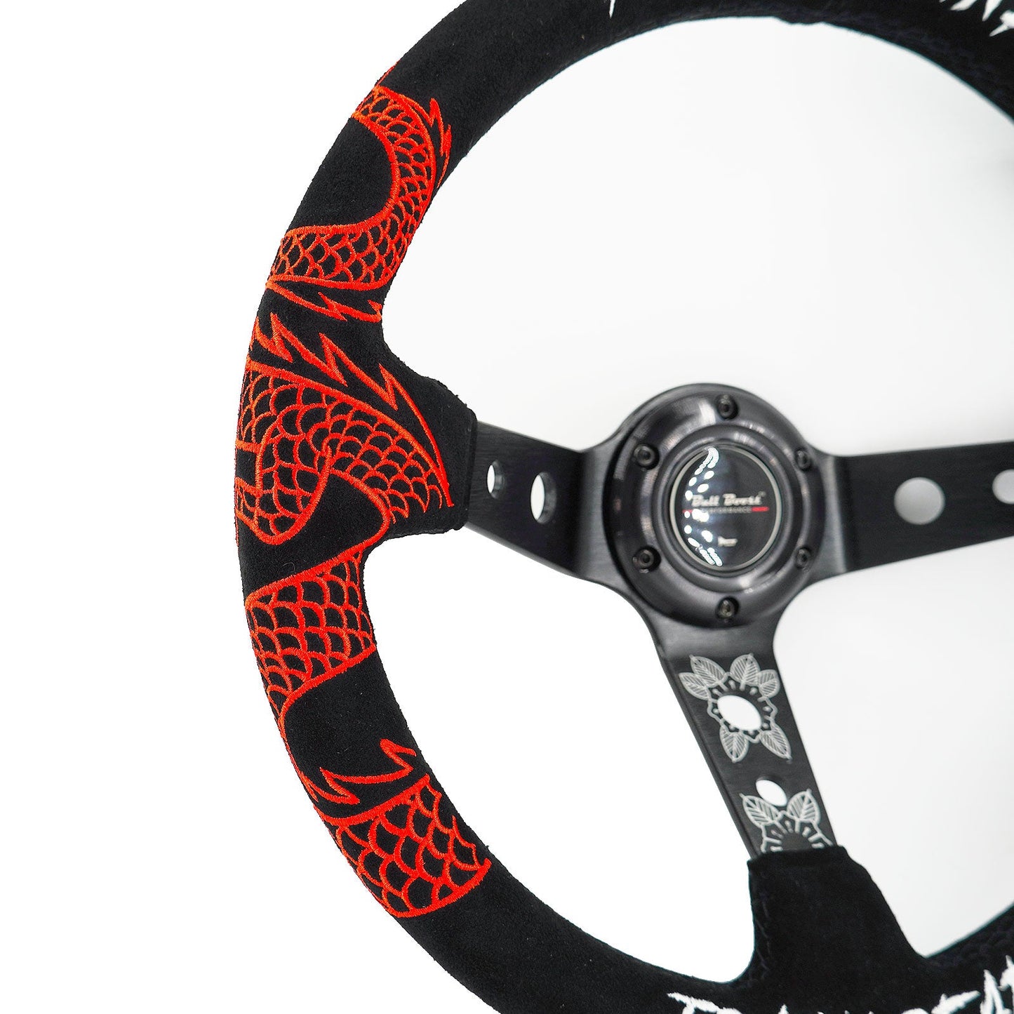 Track Ready Suede Steering Wheel For 01-06 BMW 320 325 328 330 M3 Z4 E90 Mini Cooper