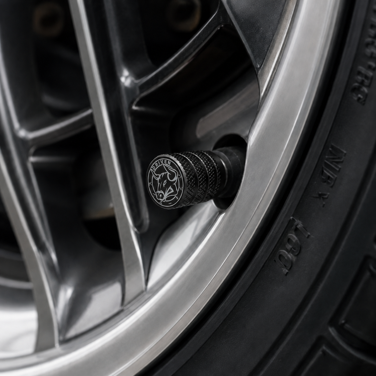 BBP® Black Valve Stem Caps 2500 ENTRIES