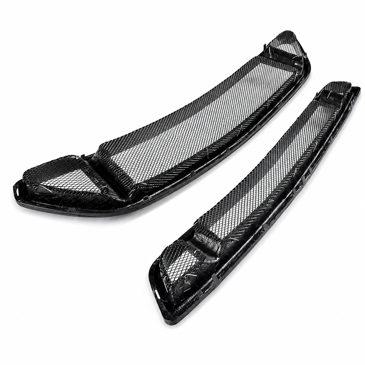 Dry Carbon Fiber Front Grille Trim for Ford Mustang