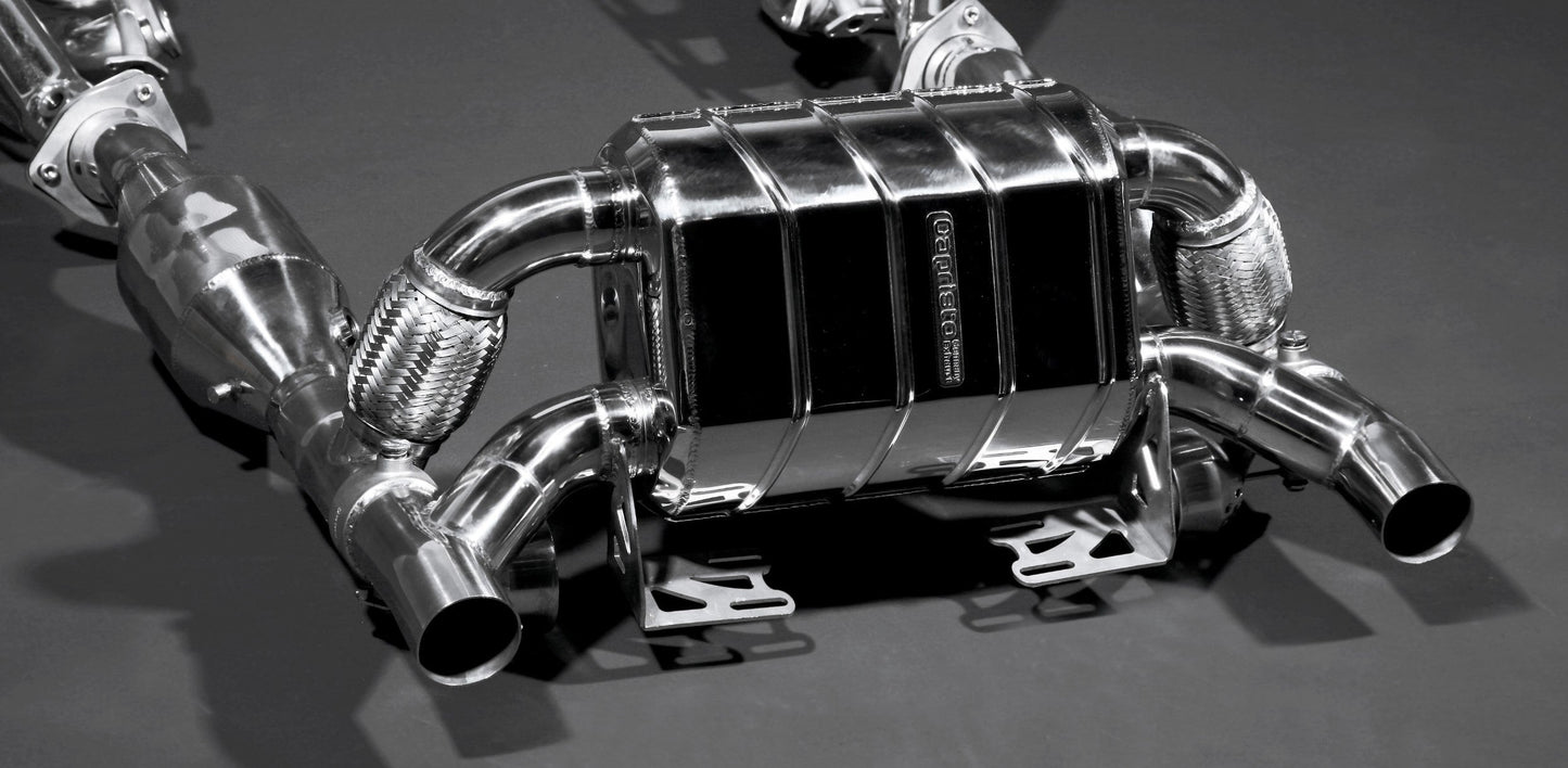 Ferrari F430 Scuderia/16M - Valved Exhaust, Cat Spares + Heat Blankets