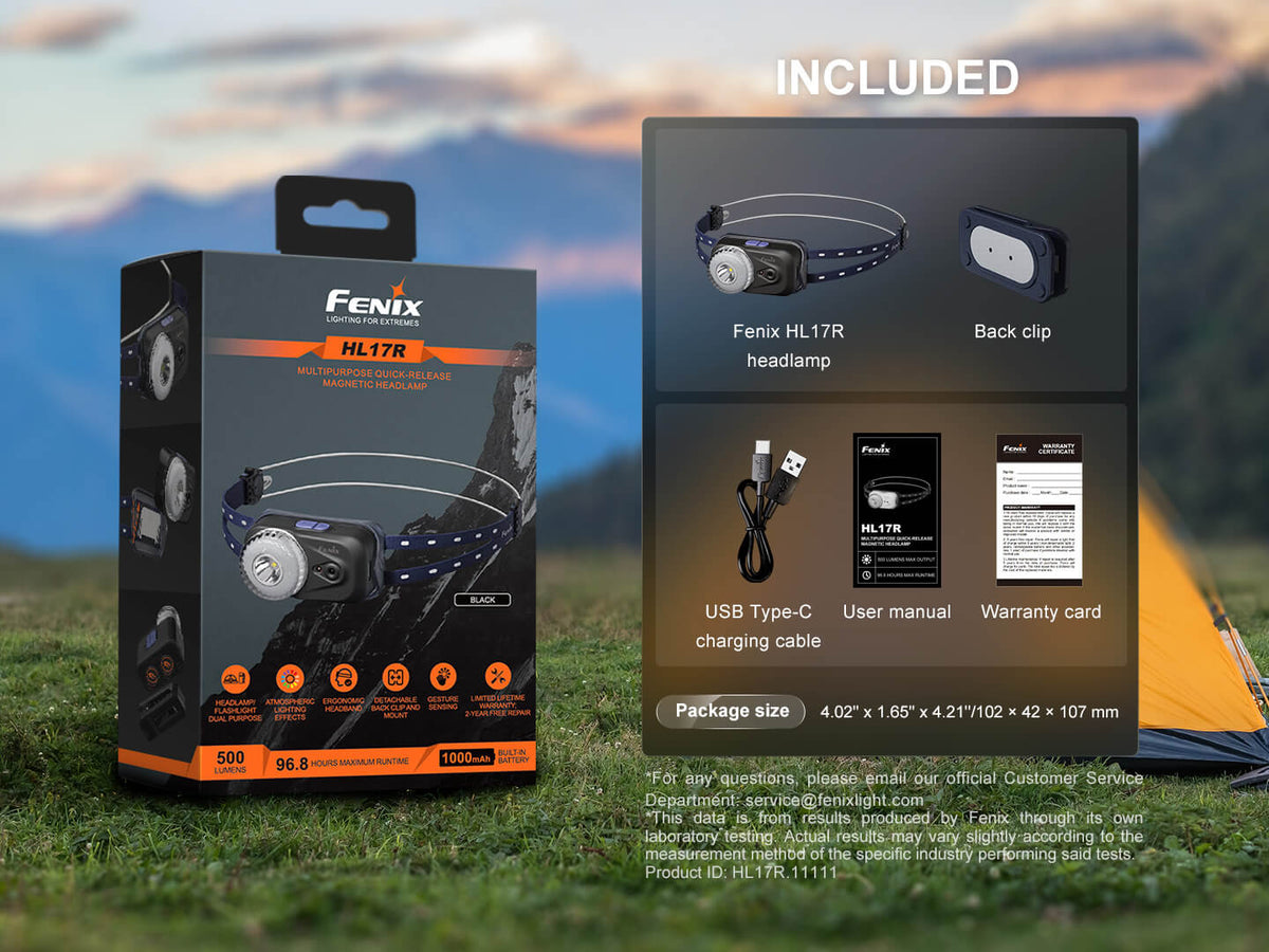 Fenix HL17R Multicolor 2-in-1 Headlamp
