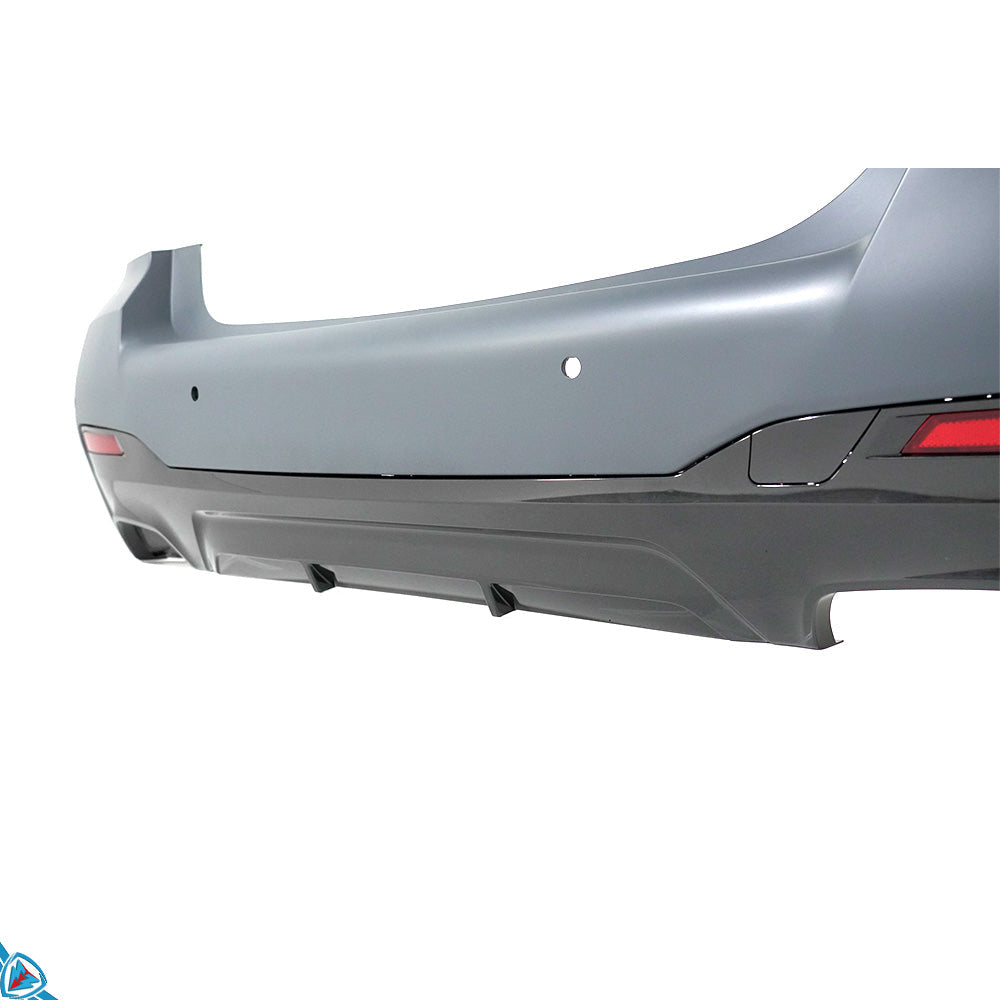 2021-2023 BMW LCI 5 Series (G30) M-Sport Style Rear Bumper Conversion Kit